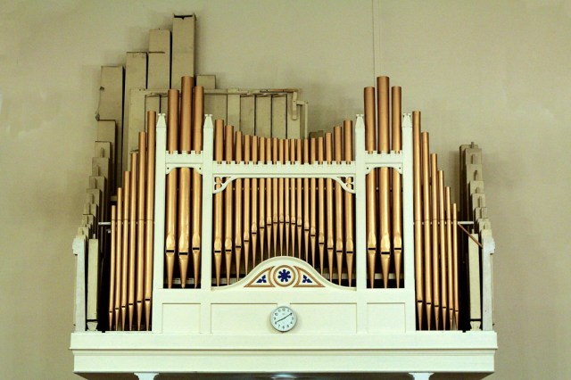 The organ at St Mary's